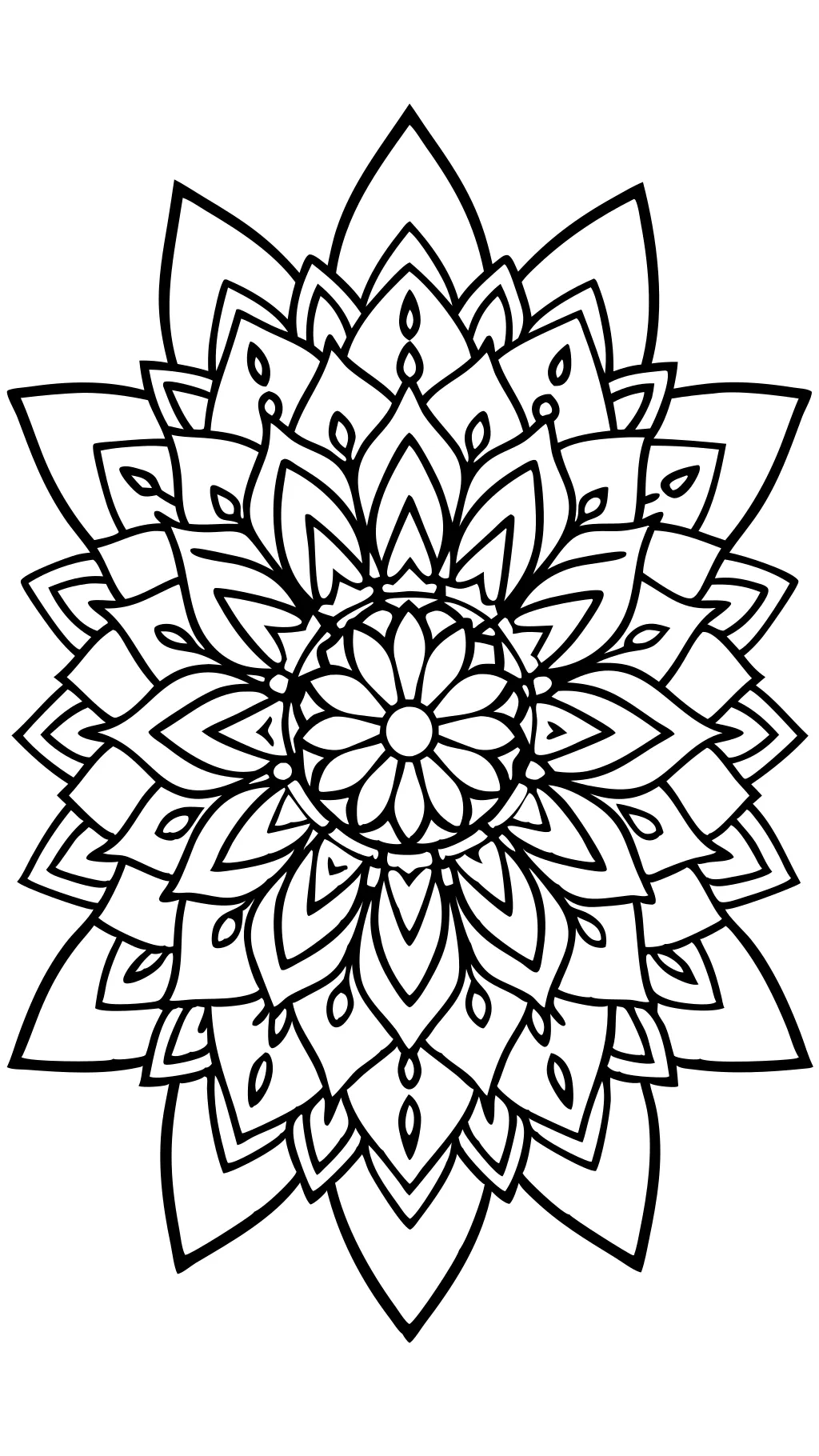 mandala coloring book pages